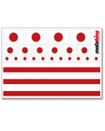 Flaggenaufkleber - Deutschland