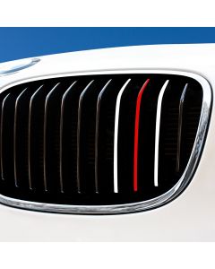 Nierenaufkleber - REFLEKTIEREND - England - Weiß/Rot/Weiß