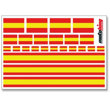 Flaggenaufkleber - Deutschland