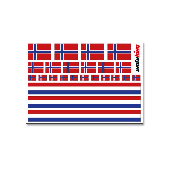 Flaggenaufkleber - Norwegen main product photo