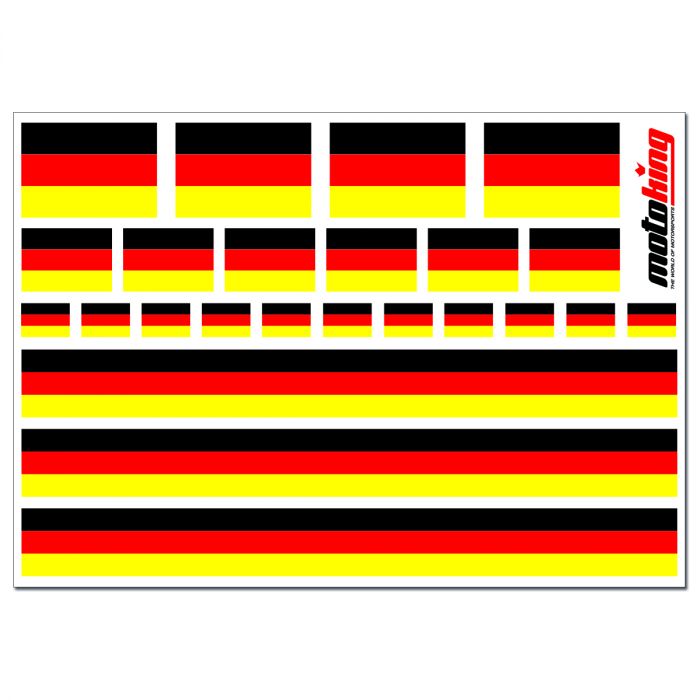 Flaggenaufkleber - Deutschland main product photo