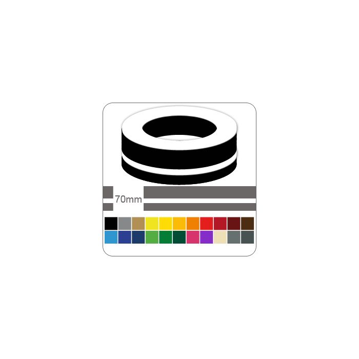 Doppel Zierstreifen 70mm main product photo